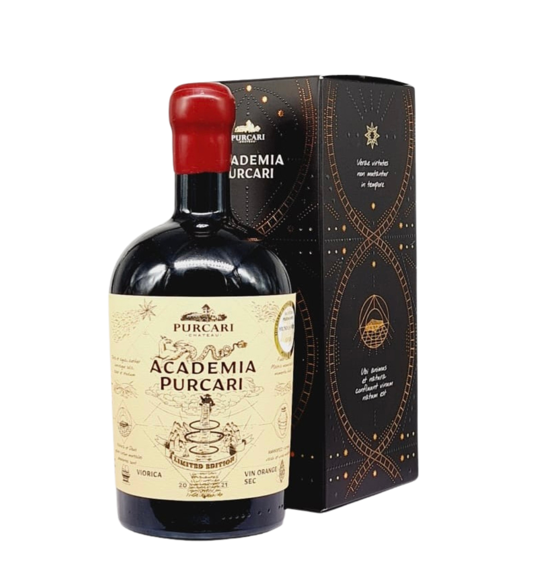 Purcari Academia Viorica Orange - Vin Alb Sec - Republica Moldova - 0.75L